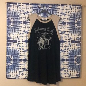 DAYDREAMER for FREE PEOPLE Johnny Cash tunic